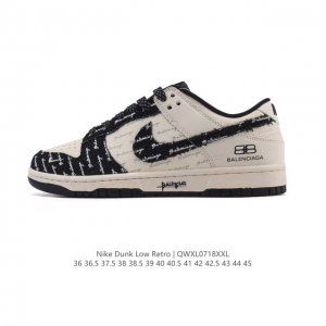 公司级 耐克 Nike Dunk Low Retro 运动鞋复古板鞋2025年新款 男女鞋，作为 80 年代经典篮球鞋款，起初专为硬木球场打造，后来成为席卷街头