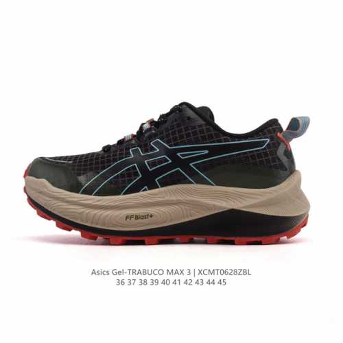 新品公司级 Asics 亚瑟士 Trabuco Max 3 男女同款跑鞋 厚底增高老爹鞋 亚瑟士越野鞋Max3上市 Asics Gel-Trabuco Max