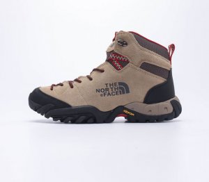 户外The North Face 北面 男鞋高帮护脚踝登山鞋 户外防水耐磨徒步鞋 具有出色的抓地力和稳定性 在户外越野中勇往直前 回弹性中底具有出色的缓震效果