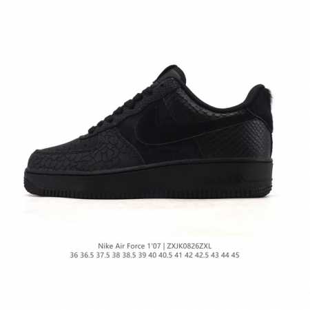 耐克 Nike Air Force 1 '07 Low 空军一号含气垫 小白鞋 2025年 蛇年新款 低帮百搭厚底增高休闲运动板鞋。柔软、弹性十足的缓震性能和出 - 点击图像关闭