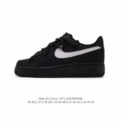 公司级 Af1耐克 Nike Air Force 1 ‘07 Low 空军一号 厚底增高百搭运动板鞋 原楦头原纸板 打造纯正空军版型，专注外贸渠道 全掌内置蜂窝