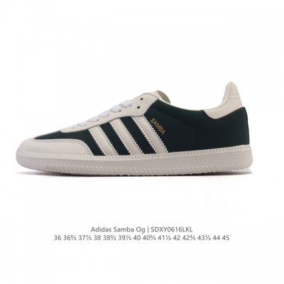 阿迪达斯 德训鞋 Adidas Originals Samba Og Shoes 经典运动鞋小白鞋 T头鞋 男女鞋 彰显休闲摩登风情的时尚经典鞋。它诞生于50年