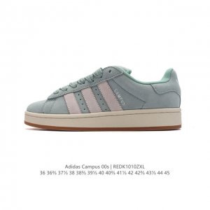 Adidas阿迪达斯.三叶草campus 00S 面包鞋复古休闲板鞋。千禧回潮！Adidas Campus 00S 经典再现！面包化的campus鞋款在今年受到