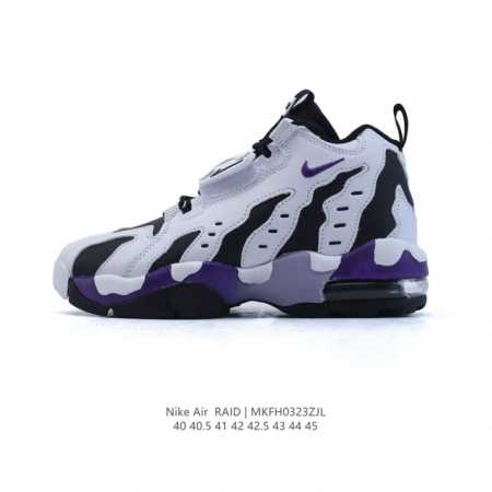 230 【新品公司级】Nike耐克 Air Raid 男款 中帮耐磨训练运动实战篮球鞋 织物合成革 舒适百搭 气垫缓震减震防滑耐磨包裹性支撑轻便 中帮 复古篮球 - 点击图像关闭
