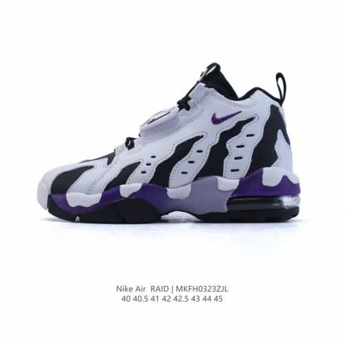 230 【新品公司级】Nike耐克 Air Raid 男款 中帮耐磨训练运动实战篮球鞋 织物合成革 舒适百搭 气垫缓震减震防滑耐磨包裹性支撑轻便 中帮 复古篮球