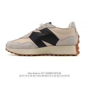 Nb 新百伦 New Balance 327系列复古休闲运动慢跑鞋时尚男女运动鞋 以更纯粹的复古风格设计打造的全新造型 侧身还以解构设计，将 N 字标志以做旧压