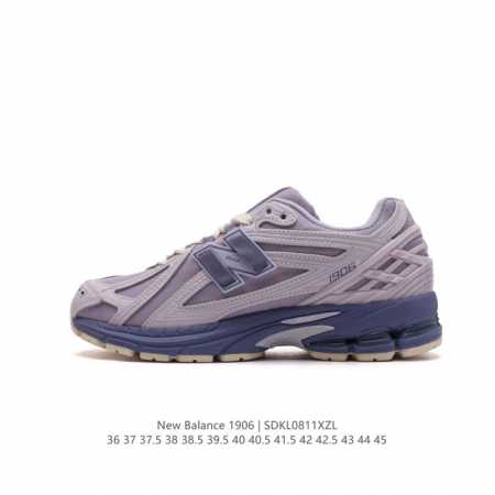 新百伦 New Balance M1906系列 复古运动鞋单品宝藏老爹鞋款。作为nb最经典的档案鞋型之一，与 2一样，1906有着nb最成熟的技术加持和复古款式 - 点击图像关闭