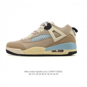 耐克 Nike Jordan Spizike Low 经典爆裂纹复古运动篮球鞋！全新低帮造型吸睛！整双鞋在融合了 Air Jordan 经典鞋款中的标志性元素之