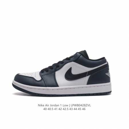 耐克 乔丹air Jordan 1 Low Aj1 乔1 乔丹1代aj1 低帮复古文化休闲运动篮球鞋。该鞋款从 1985 年元年款汲取设计灵感，焕新演绎简约经典 - 点击图像关闭