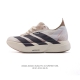 新品公司级 阿迪达斯 Adidas Adizero Adios Pro 4 舒适防滑耐磨 低帮 休闲跑步鞋 男款厚度增高老爹鞋 金属银 2025年，Adidas