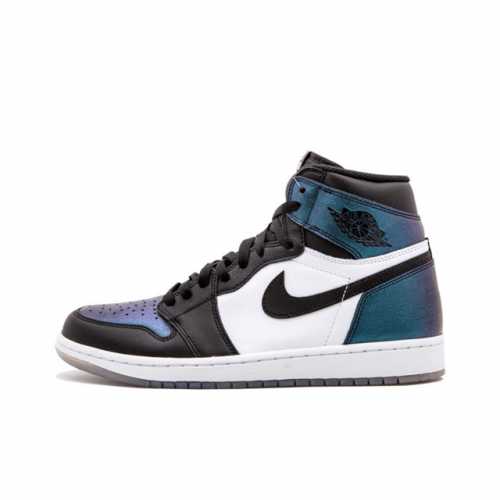 真二层耐克 Nike Air Jordan 1 Retro High Og 乔丹一代aj1 乔1 Aj1 高帮篮球鞋复刻运动鞋 皮面高帮板鞋的设计灵感源自运动夹