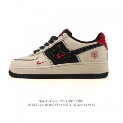 公司级 Af1耐克 Nike Air Force 1 ‘07 Low 空军一号 2026年新款 马年限定 厚底增高百搭运动板鞋 原楦头原纸板 打造纯正空军版型，
