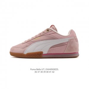 彪马 puma Bella Ut 时尚百搭 舒适 防滑 低帮 生活休闲鞋 薄底鞋。继将 Speedcat Og 带回后，puma 再以档案室的经典鞋型 Bell
