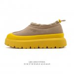 公司级 真标Ugg 复古男女低帮板鞋 潮流靴子 皮毛一体 厚底增高马丁靴 原单纽姆在原来的基础上加上复古拼色；经典回归，演绎着Z时代青年人生；行走的时尚风行标。