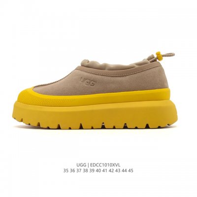 公司级 真标Ugg 复古男女低帮板鞋 潮流靴子 皮毛一体 厚底增高马丁靴 原单纽姆在原来的基础上加上复古拼色；经典回归，演绎着Z时代青年人生；行走的时尚风行标。