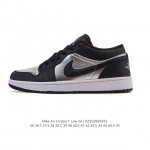 耐克 乔丹Air Jordan 1 Low Aj1 乔1 乔丹1代Aj1 低帮复古文化休闲运动篮球鞋。该鞋款从 1985 年元年款汲取设计灵感，焕新演绎简约经典