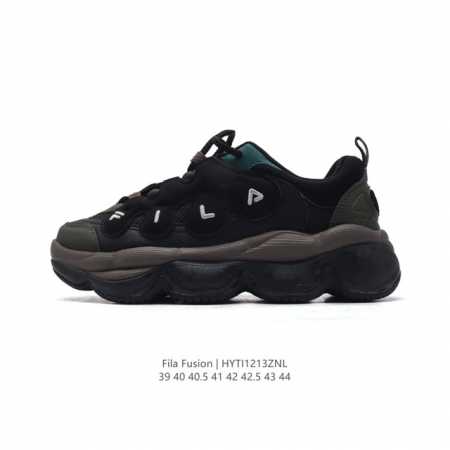 公司级 斐乐 男款老爹鞋 Fila Fusion 厚底增高百搭运动鞋 意大利百年经典运动品牌，网红单品 小红书推荐爆款 Fila斐乐新款小白鞋斐乐潮牌文化街头风 - 点击图像关闭