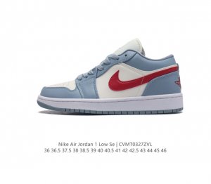 耐克 乔丹air Jordan 1 Low Aj1 乔1 乔丹1代aj1 低帮复古文化休闲运动篮球鞋 从1985 年面世的元年款汲取设计灵感 采用简洁大方的经典