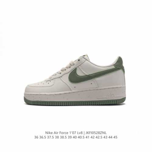 公司级 Af1耐克 Nike Air Force 1 ‘07 Low 空军一号 厚底增高百搭运动板鞋 原楦头原纸板 打造纯正空军版型，专注外贸渠道 全掌内置蜂窝