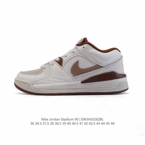 200 【公司级 头层皮】耐克 Nike Air Jordan Stadium Aj90 潮流运动板鞋 Aj90 充满了对Tinkerhathield 原创设计