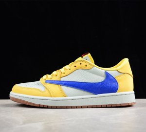 Fragment X Travis Scott X Air Jordan 1 Low 三方联名倒钩货号 Dz4137-700 全新的三方联名低帮倒钩鞋面延续了黑