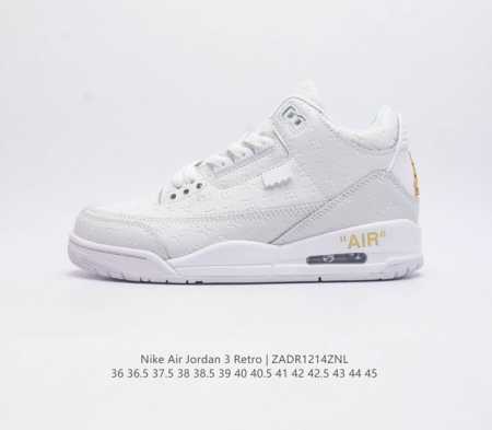 耐克 乔丹 Aj3 耐克 Nike Air Jordan 3 Retro Se 乔3 复刻篮球鞋 乔丹3代 三代 男女子运动鞋 作为 Aj 系列中广受认可的运动 - 点击图像关闭