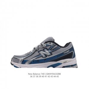 New Balance Mr740 Nb新百伦系列复古老爹风休闲运动慢跑鞋。采用轻质牛剖革拼接透气网眼衬垫织物鞋面材质 T-Beam大底提供足步弓支撑 保持步态