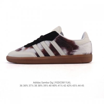 阿迪达斯 德训鞋 Adidas Originals Samba Og Shoes 经典运动鞋小白鞋 T头鞋 男女鞋 彰显休闲摩登风情的时尚经典鞋。它诞生于50年