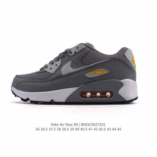 Nike耐克运动鞋 Air Max 90 健身运动跑鞋休闲鞋 复古风十足！Air Max 90 作为 Nike 旗下最经典的鞋型之一，凭借着百搭的造型，获得众多