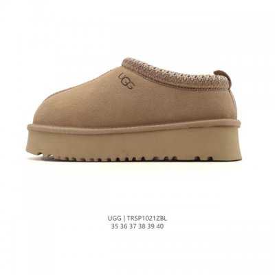 Ugg雪地靴 中帮筒靴 时尚舒适女鞋厚底增高长筒靴 俏皮可爱的百变造型， 美国轻奢品牌Ugg 平底系列冬季 雪地休闲保暖毛毛雪地靴。官方同步包装 检验标 材料采