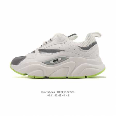 Dior 迪奥 高奢品牌 彰显高级气质 Dior 运动鞋低帮系列复古休闲鞋时尚慢跑鞋厚底系带 运动跑鞋 生活休闲鞋 男女同款 时髦单品 时尚百搭 Dior 码数 - 点击图像关闭