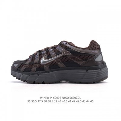 公司级 耐克 Nike 男女子休闲运动鞋 P-6000Premium 轻便舒适透气防滑缓震耐磨跑步鞋。P-6000 是一款植根于 2000 年代风格的混合款式，