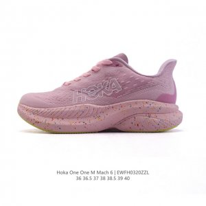 140 hoka One One独特的竞训鞋,主打舒适软弹Hokamach马赫6#竞速跑鞋 Hoka Mach 6 轻盈且富有弹性的舒适感！迄今为止最轻量灵敏的
