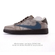 公司级 真标 耐克 Nike Air Jordan 1 Low Og Sp Military Blue Aj1乔1倒勾 路易威登联名2025年新款 蛇年新款 低