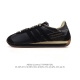 真标 阿迪达斯 三叶草 Adidas 中性 Originals Country Og 经典复古运动鞋男女款织物鞋面休闲鞋。源自70年代复古设计的皮革经典鞋 绿色