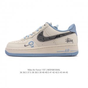 公司级 新款 Af1耐克 Nike Air Force 1 ‘07 Low 空军一号 气垫厚底增高百搭运动板鞋 原楦头原纸板 小白鞋 打造纯正空军版型，专注外贸