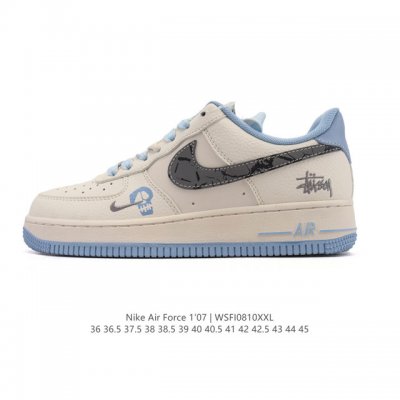 公司级 新款 Af1耐克 Nike Air Force 1 ‘07 Low 空军一号 气垫厚底增高百搭运动板鞋 原楦头原纸板 小白鞋 打造纯正空军版型，专注外贸