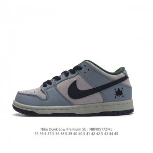 耐克nike Dunk Low Premium Sb 联名扣篮系列复古男女鞋 低帮休闲运动滑板板鞋 采用脚感柔软舒适zoomair气垫，有效吸收滑板等极限运动在
