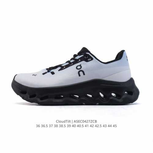 昂跑 On 训练鞋Cloudtitl 2025新品 蛇年限定 新年鞋子 男女同款防水缓震徒步鞋 厚底增高运动老爹鞋。缓震性能提升：Cloudtilt 采用了先进