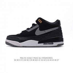 耐克 乔丹 Aj3 耐克 Nike Air Jordan 3 Retro Se 乔3 复刻篮球鞋 乔丹3代 三代 男女子运动鞋，作为 Aj 系列中广受认可的运动