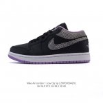 耐克 乔丹Air Jordan 1 Low Aj1 乔1 乔丹1代Aj1 低帮复古文化休闲运动篮球鞋，从1985 年面世的元年款汲取设计灵感，采用简洁大方的经典