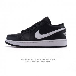 耐克 乔丹Air Jordan 1 Low Aj1 乔1 乔丹1代Aj1 低帮复古文化休闲运动篮球鞋。从1985 年面世的元年款汲取设计灵感，采用简洁大方的经典