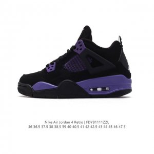 耐克 新款 Nike Air Jordan 4 Retro OG 中帮 迈克尔 乔丹AJ4代乔4 复古休闲运动文化篮球鞋。秉承轻量化的速度型篮球鞋设计思想完成设