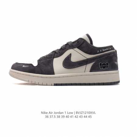 公司级 耐克 乔丹air Jordan 1 Low Aj1 乔1 乔丹1代aj1 低帮复古文化休闲运动篮球鞋。该鞋款从 1985 年元年款汲取设计灵感，焕新演绎 - 点击图像关闭
