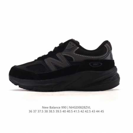 New Balance 新百伦 Nb990 真标带半码 新百伦M990系列 Nb经典休闲运动慢跑鞋 简约舒适百搭时尚复古老爹鞋。990系列是New Balanc - 点击图像关闭