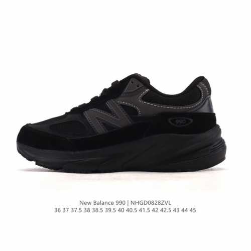New Balance 新百伦 Nb990 真标带半码 新百伦M990系列 Nb经典休闲运动慢跑鞋 简约舒适百搭时尚复古老爹鞋。990系列是New Balanc