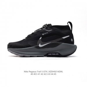 公司级 耐克 Nike Pegasustrail5 男款越野跑步鞋夏新款耐克飞马该鞋款搭载出众回弹的 Reactx 泡绵中底，多种地面，皆可轻松驾驭。采用别致设