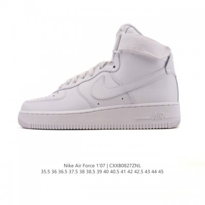 公司级 新款 Af1耐克 Nike Air Force 1 ‘07 Low 空军一号 气垫厚底增高百搭运动板鞋 原楦头原纸板 小白鞋 打造纯正空军版型，专注外贸