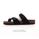 新品公司级 德国百年知名鞋履品牌 博肯Birkenstock鞋品牌人字拖 勃肯鞋男女同款全牛皮真皮软木凉拖鞋外穿时尚博肯鞋 透气人字拖鞋平底大码。勃肯拖鞋系列凉