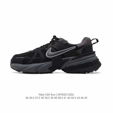 特价公司级 Nike 耐克 V2K Run 减震防滑 复古低帮运动跑步鞋 超火复古跑鞋，采用太空革组合呼吸网眼布鞋面材质，搭载正确4层组合底模，嵌入Tpu加固稳 - 点击图像关闭